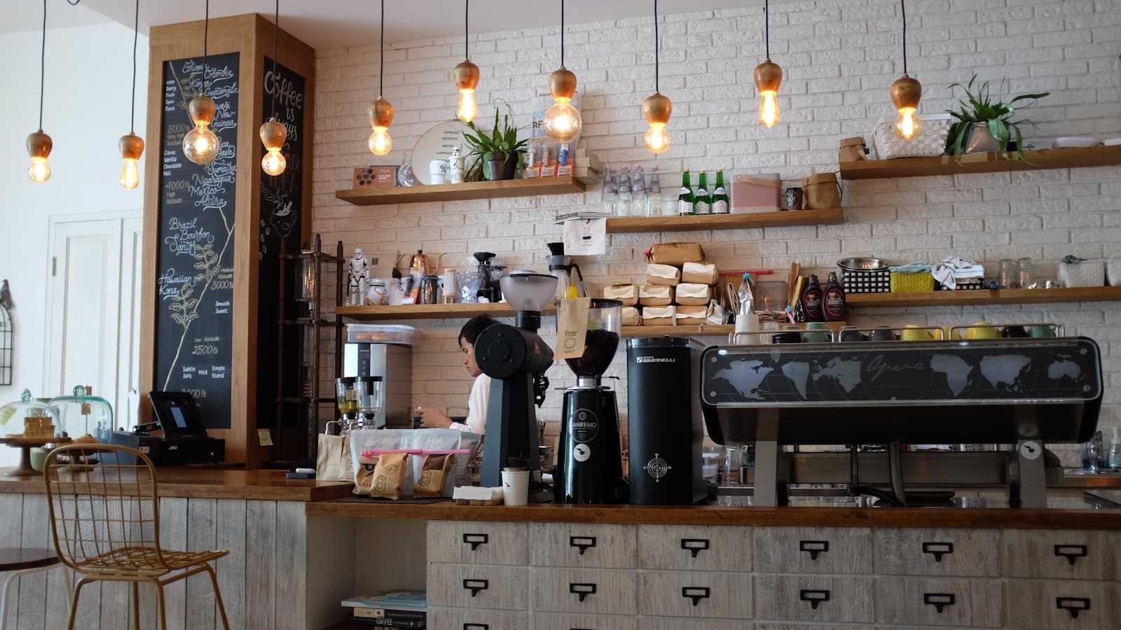 Barista at Aurora Café Fitzroy